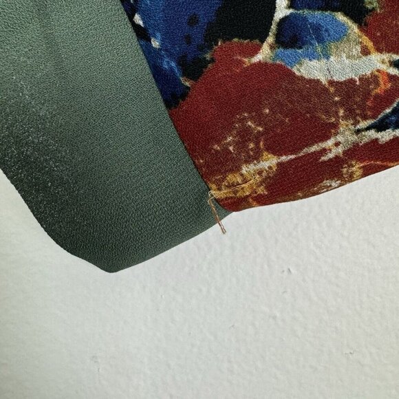 Soft Surroundings Lightweight Jacket Kimono Multicolor Color block Size XS - Picture 3 of 5